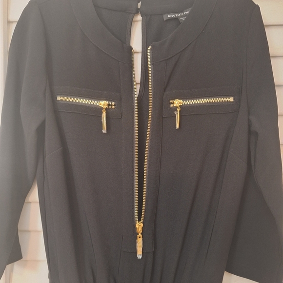 Boston Proper NWOT Black Jumpsuit - Picture 4 of 8